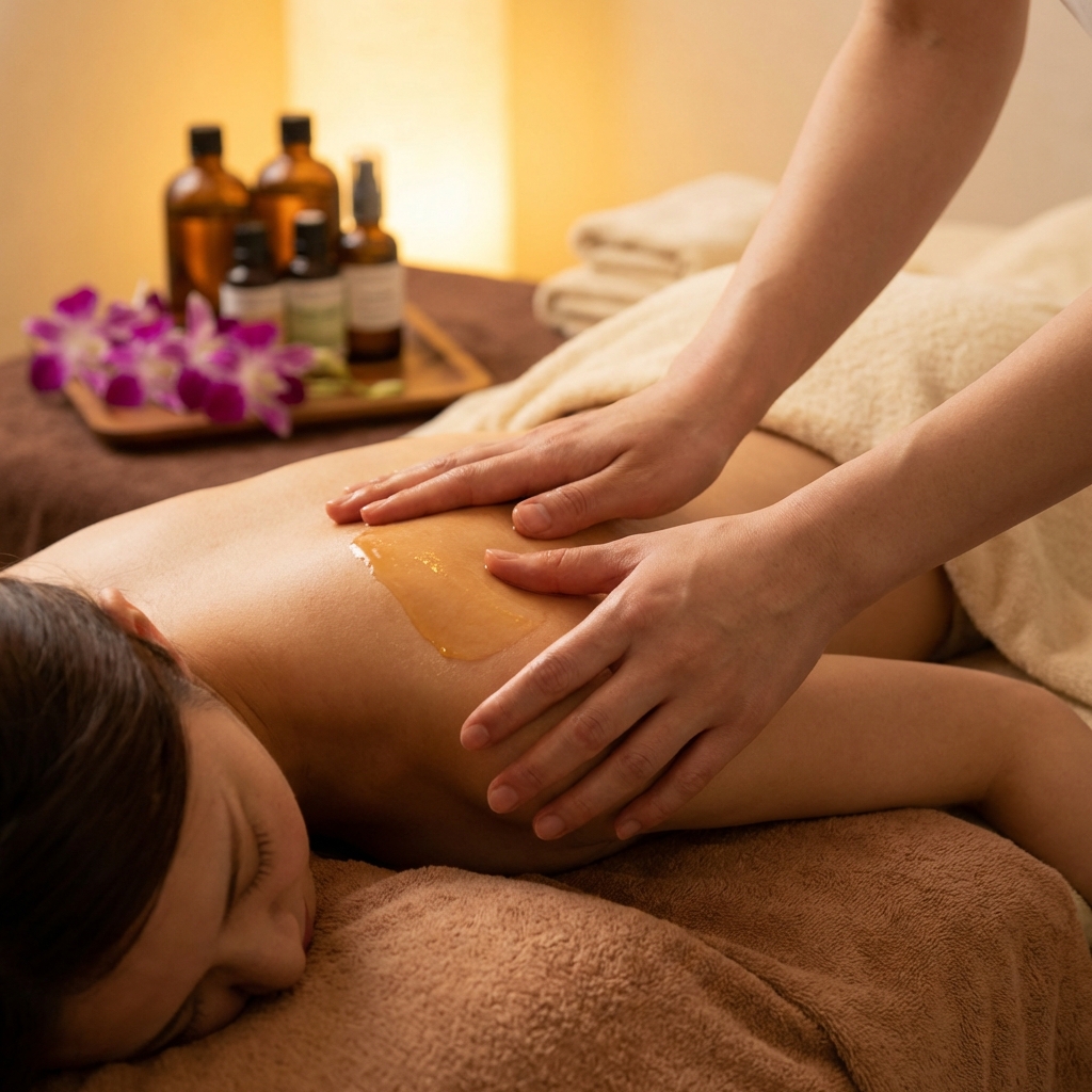 Aroma Olie Massage